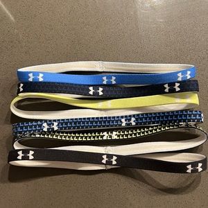 New - Under Armour skinny headband set